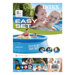 Надувной бассейн Intex 28110 Easy Set 244x76 см