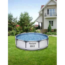 Бассейн каркасный BestWay Steel Pro Max 305x76 см артикул 56408 