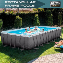 Каркасный бассейн с сеткой Intex Ultra XTR 732x366x132 см арт. 26368
