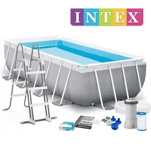 Купить Каркасный бассейн Intex Prism Frame 400x200x100 арт 26788  фото 3