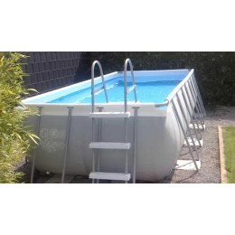 Каркасный бассейн Intex Prism Frame 400x200x100 арт 26788 