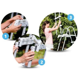 Каркасный бассейн Intex Prism Frame 400x200x100 арт 26788 