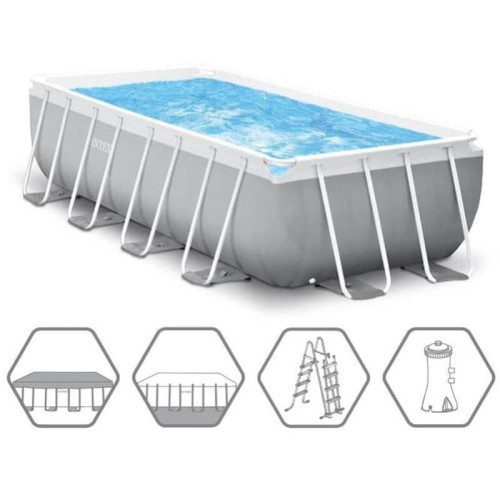 Купить Каркасный бассейн Intex арт 26780 Prism Frame 400x200x100 см фото 6