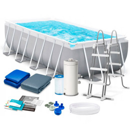 Каркасный бассейн Intex арт 26792 Prism Frame 488x244x107 см