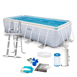 Каркасный бассейн Intex арт 26780 Prism Frame 400x200x100 см