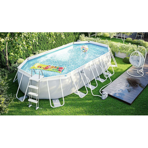 Купить Каркасный бассейн Intex арт 26780 Prism Frame 400x200x100 см фото 1