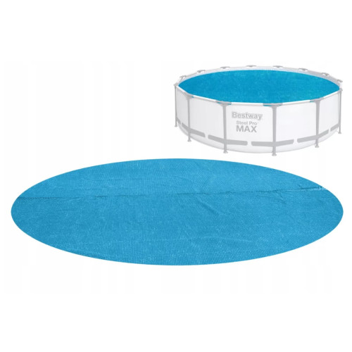 Купить Тент-чехол для каркасного бассейна диаметром 4.17 м Bestway артикул 58253