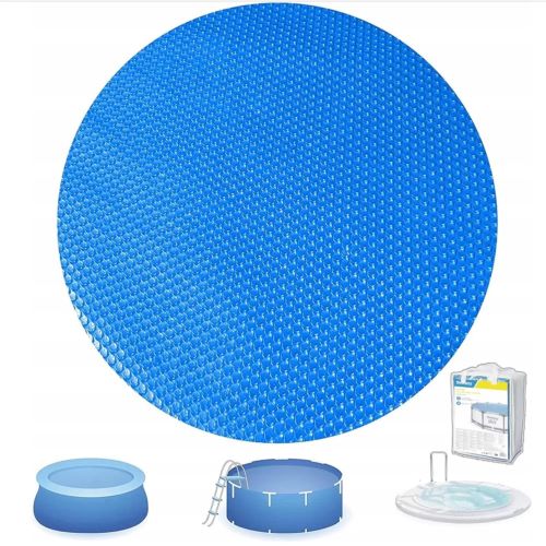 Купить Тент-чехол для каркасного бассейна диаметром 3,66м Bestway артикул 58242 