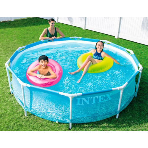 Купить Каркасный бассейн Intex Metal Frame 305x76 арт 28208 с насос-фильтром  фото 1