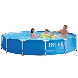 Бассейн артикул 28210 Intex  Metal Frame 366x76 см