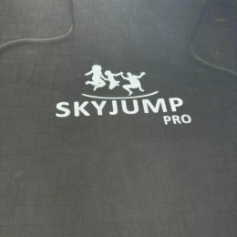 Батут SKYJUMP MASTER Blue 312 cм Premium с защитной сеткой и лестницей