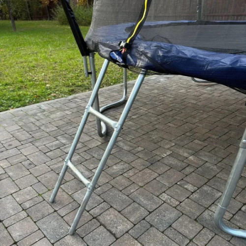 Купить Батут SKYJUMP MASTER Blue 312 cм Premium с защитной сеткой и лестницей фото 1