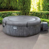 Купить Надувной бассейн-джакузи Intex PureSpa Bubble Massage Greywood Deluxe 196x71 см артикул 28440 фото 1