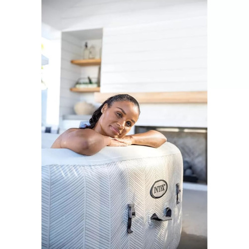 Купить Спа джакузи Intex PureSpa Chevron Deluxe 175x71 см артикул 28446 фото 5